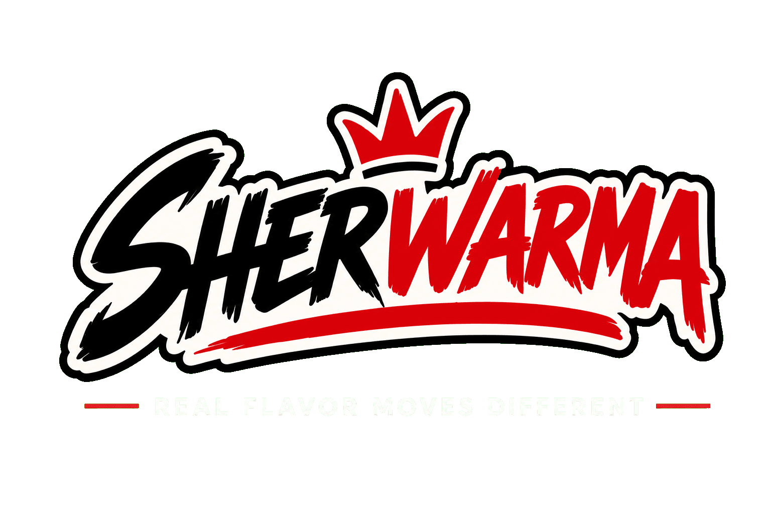 SHERWARMA. Real flavor moves different.